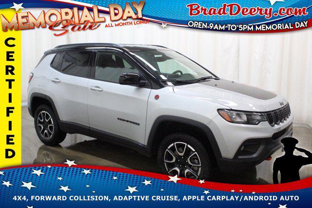 used 2024 Jeep Compass car, priced at $27,355