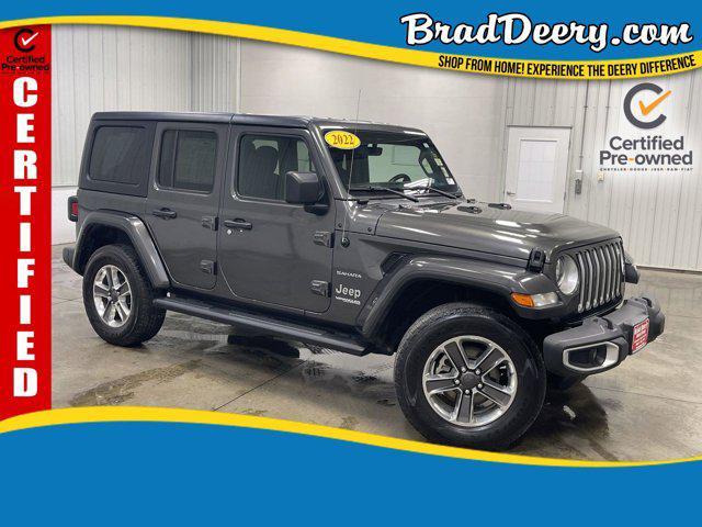 used 2022 Jeep Wrangler Unlimited car, priced at $36,724