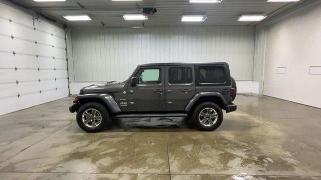 used 2022 Jeep Wrangler Unlimited car, priced at $36,724