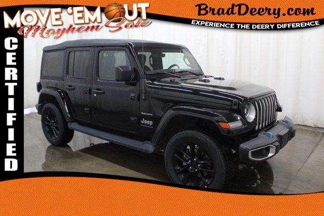 used 2023 Jeep Wrangler 4xe car