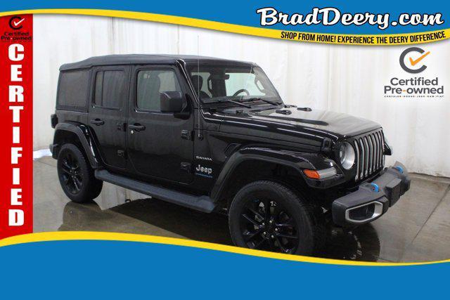 used 2023 Jeep Wrangler 4xe car, priced at $30,675