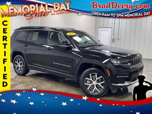 used 2024 Jeep Grand Cherokee L car, priced at $41,603
