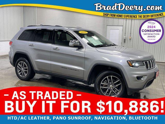 used 2018 Jeep Grand Cherokee car, priced at $10,886