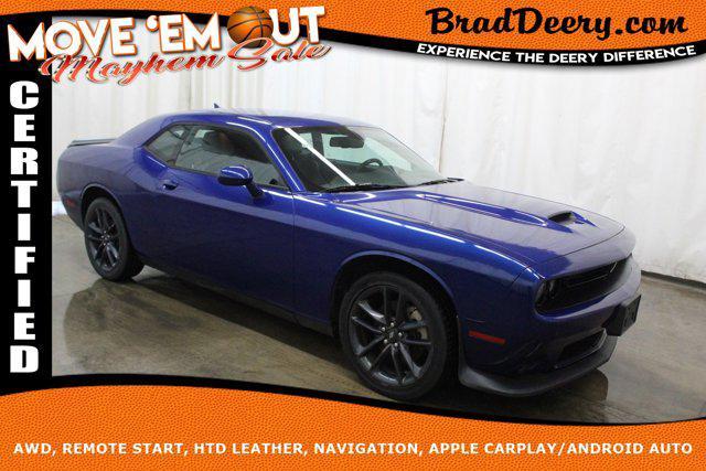 used 2022 Dodge Challenger car, priced at $27,246