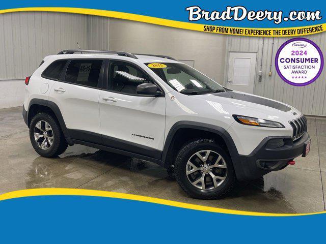 used 2015 Jeep Cherokee car, priced at $13,998