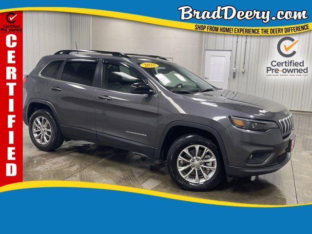 used 2022 Jeep Cherokee car, priced at $24,707