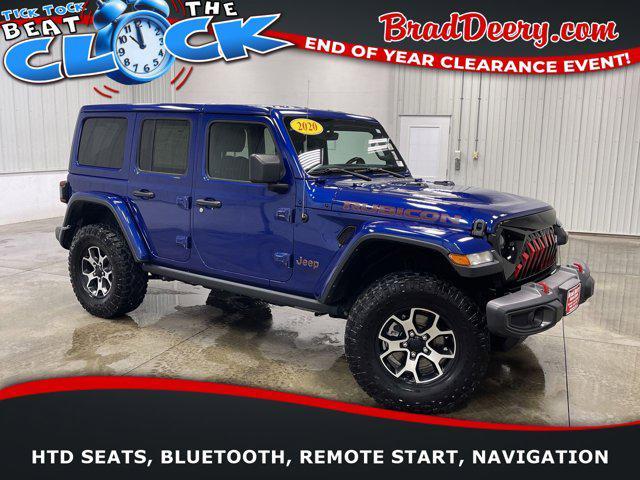 used 2020 Jeep Wrangler Unlimited car, priced at $33,435