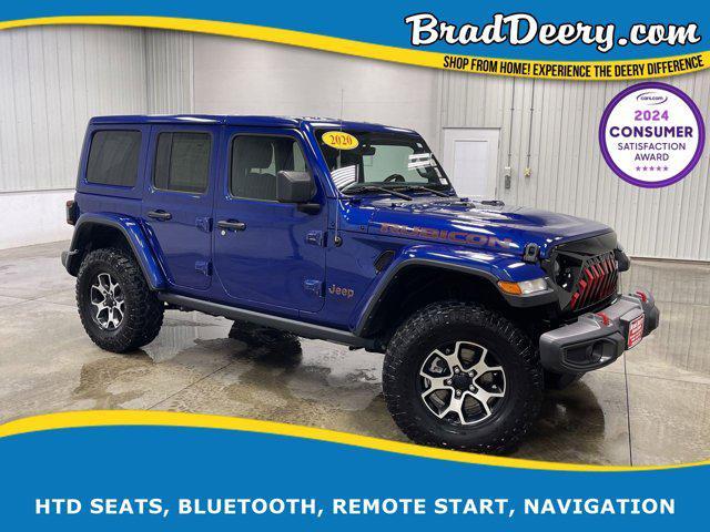 used 2020 Jeep Wrangler Unlimited car, priced at $32,764