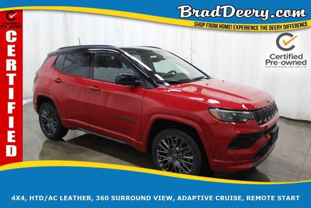 used 2023 Jeep Compass car, priced at $29,057