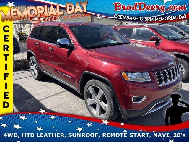 used 2015 Jeep Grand Cherokee car, priced at $16,557