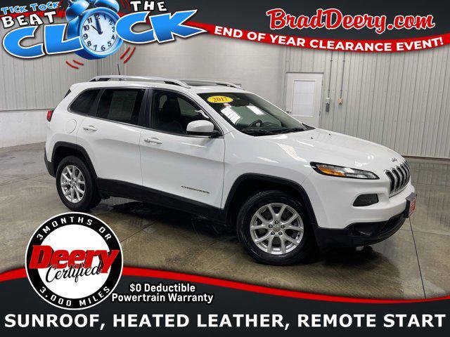 used 2017 Jeep Cherokee car, priced at $16,061