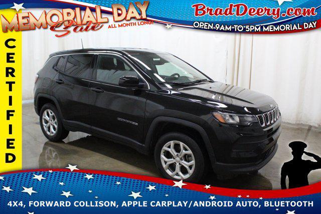 used 2024 Jeep Compass car, priced at $22,994