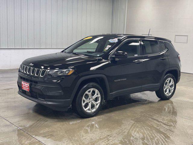 used 2024 Jeep Compass car, priced at $22,142