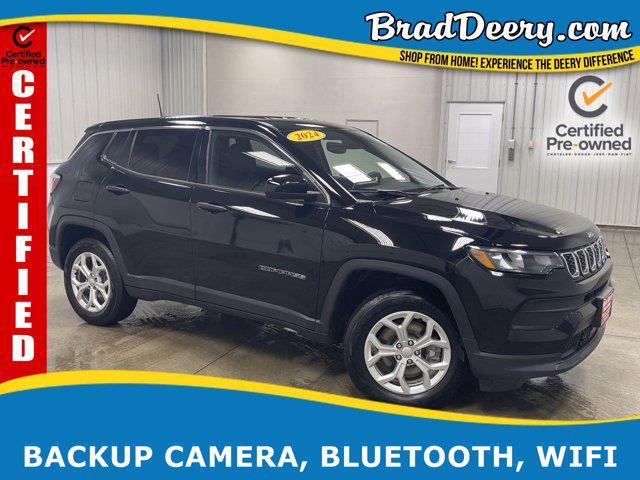 used 2024 Jeep Compass car, priced at $21,225