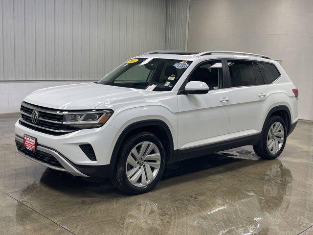 used 2021 Volkswagen Atlas car, priced at $28,112