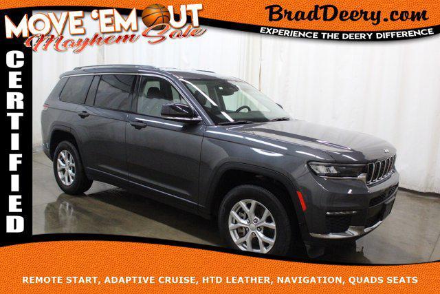 used 2023 Jeep Grand Cherokee L car, priced at $34,373