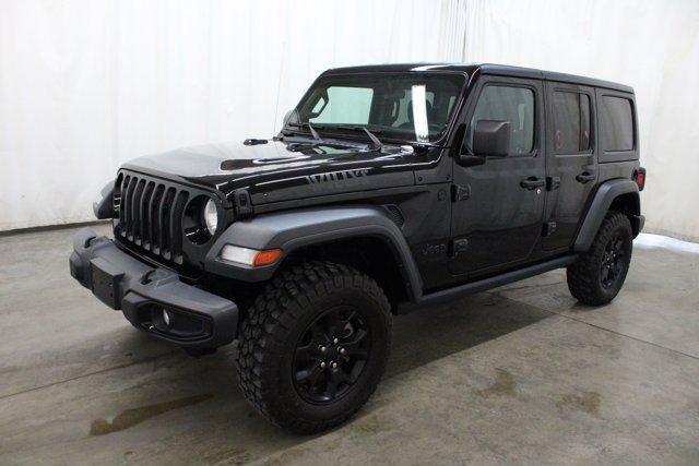 used 2021 Jeep Wrangler Unlimited car, priced at $34,190