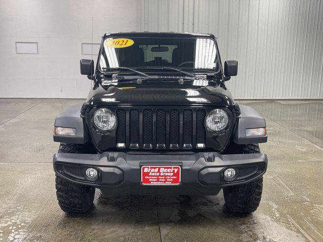 used 2021 Jeep Wrangler Unlimited car, priced at $32,833