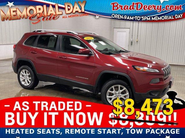 used 2014 Jeep Cherokee car, priced at $8,473