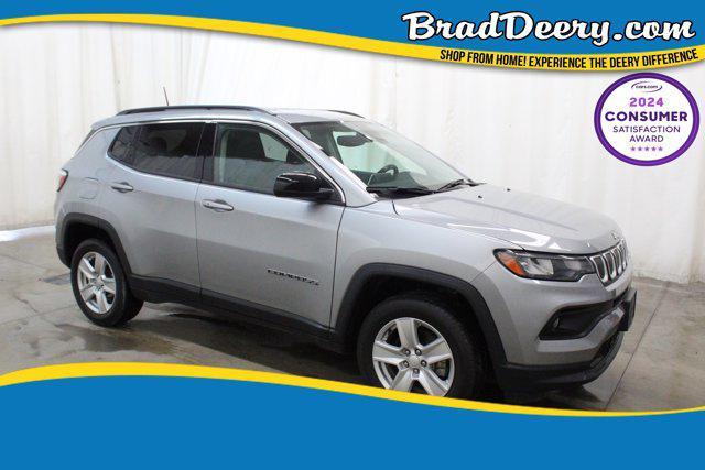 used 2022 Jeep Compass car, priced at $22,526