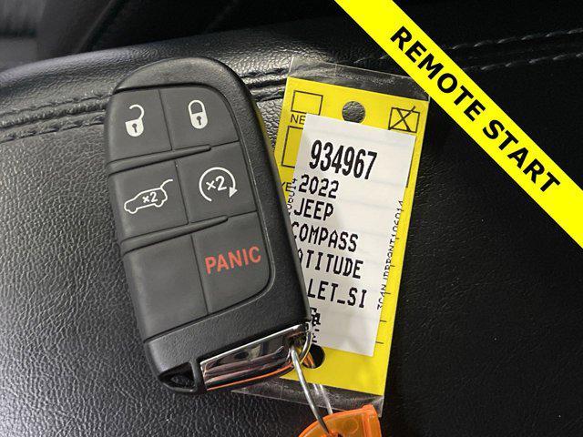 used 2022 Jeep Compass car, priced at $21,386