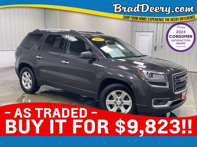 used 2015 GMC Acadia car, priced at $9,823