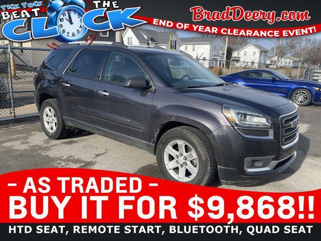 used 2015 GMC Acadia car, priced at $9,823