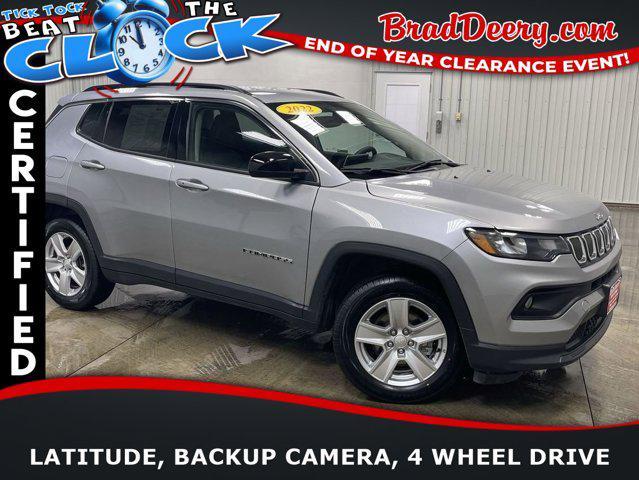 used 2022 Jeep Compass car, priced at $19,842