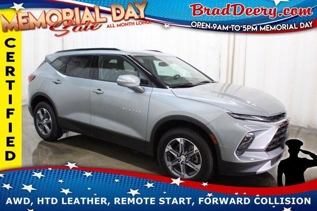 used 2024 Chevrolet Blazer car, priced at $30,750