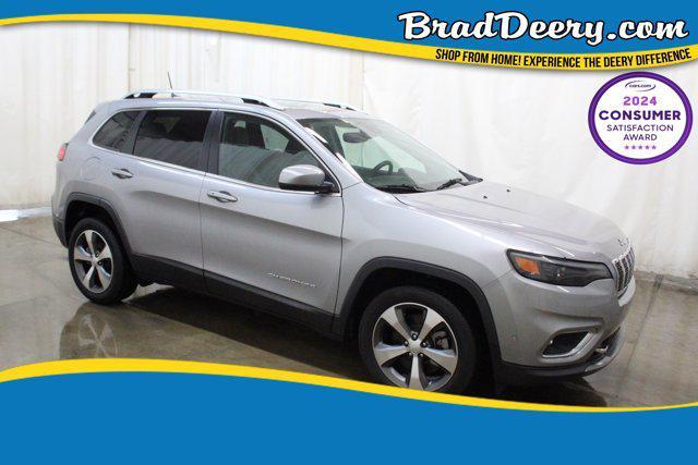 used 2021 Jeep Cherokee car, priced at $25,595