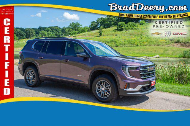 used 2025 GMC Acadia car, priced at $39,647