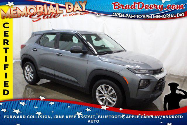 used 2021 Chevrolet TrailBlazer car, priced at $18,175