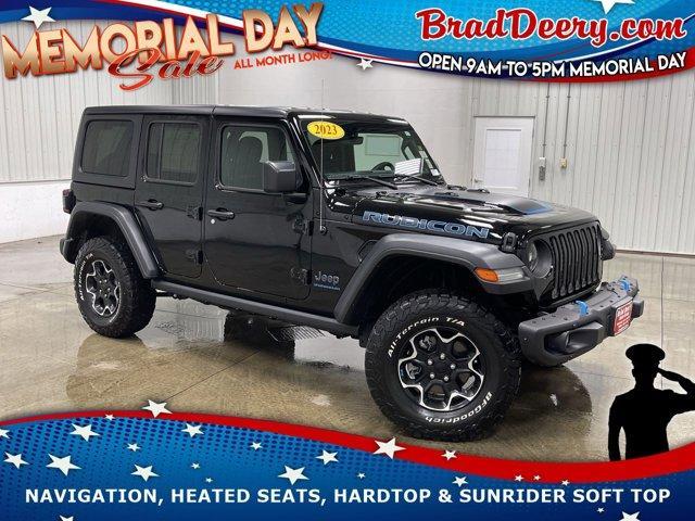 used 2023 Jeep Wrangler 4xe car, priced at $47,110
