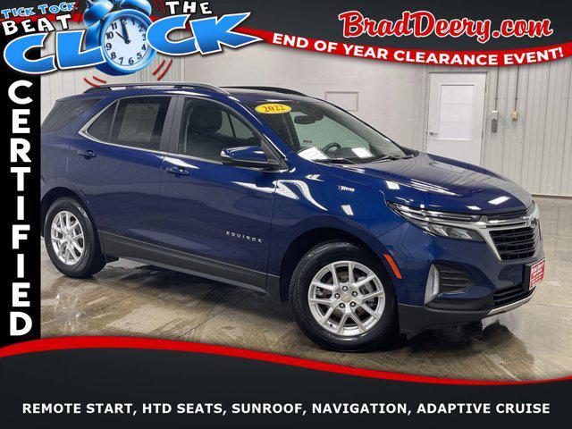 used 2022 Chevrolet Equinox car, priced at $21,748