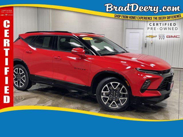 used 2024 Chevrolet Blazer car, priced at $42,089