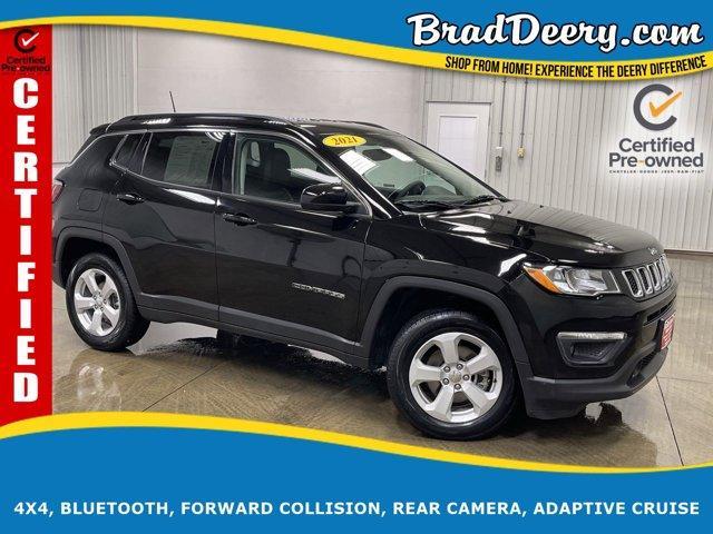 used 2021 Jeep Compass car, priced at $21,763