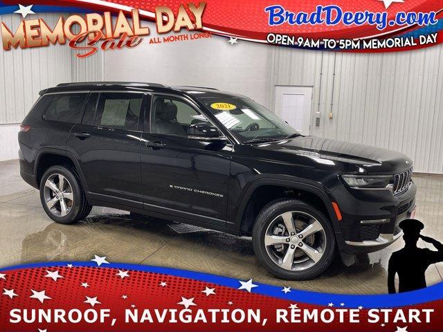 used 2021 Jeep Grand Cherokee L car, priced at $37,609