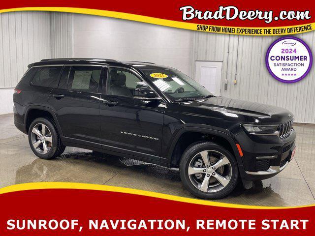 used 2021 Jeep Grand Cherokee L car, priced at $35,969