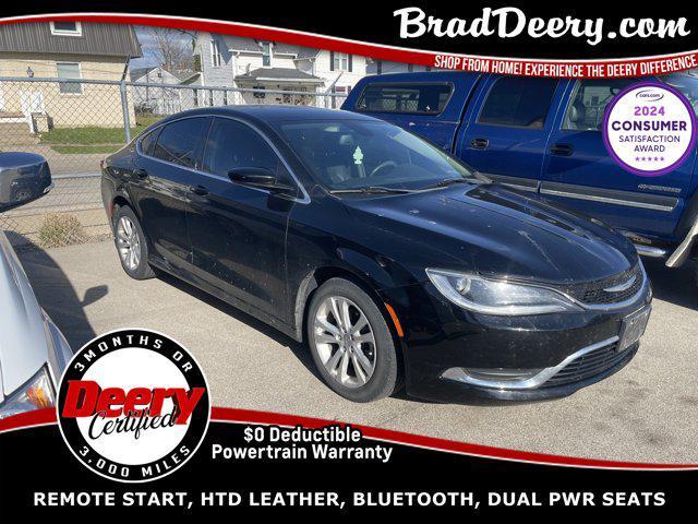 used 2017 Chrysler 200 car, priced at $15,172