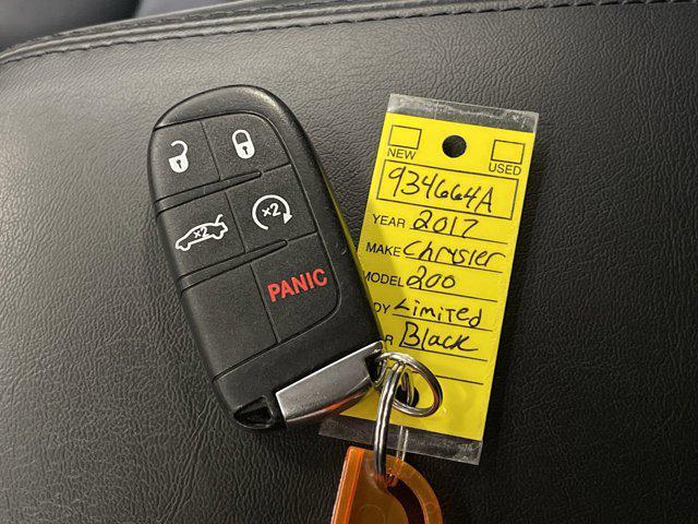 used 2017 Chrysler 200 car, priced at $15,182