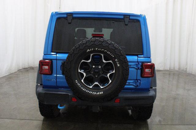 used 2022 Jeep Wrangler Unlimited 4xe car, priced at $37,394