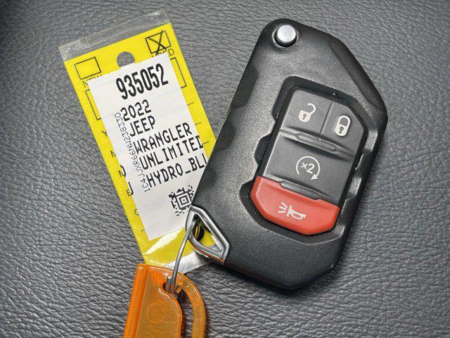 used 2022 Jeep Wrangler Unlimited 4xe car, priced at $37,394