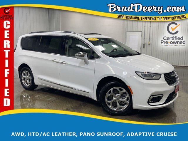 used 2021 Chrysler Pacifica car, priced at $34,371