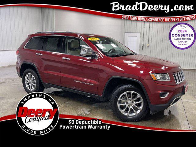 used 2015 Jeep Grand Cherokee car, priced at $16,315