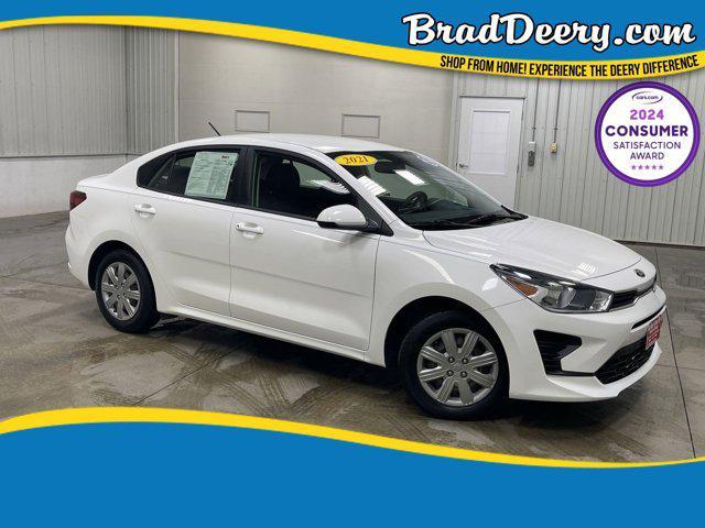 used 2021 Kia Rio car, priced at $14,492