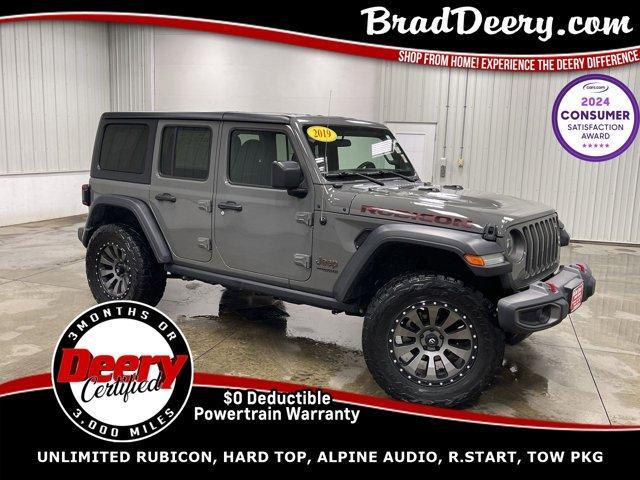 used 2019 Jeep Wrangler Unlimited car, priced at $36,961