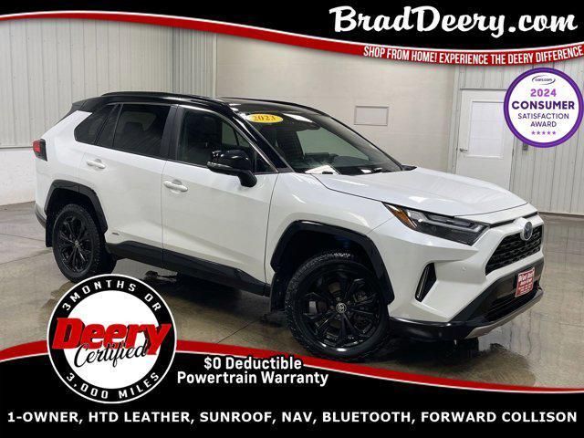 used 2023 Toyota RAV4 Hybrid car, priced at $33,876