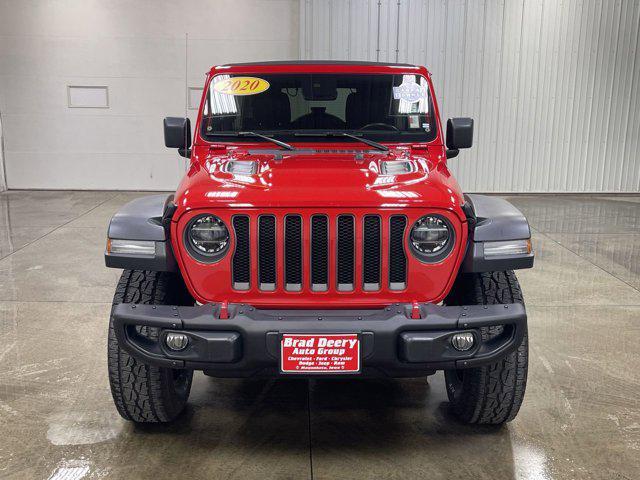 used 2020 Jeep Wrangler Unlimited car, priced at $41,907