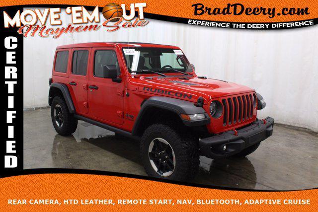 used 2020 Jeep Wrangler Unlimited car, priced at $41,904