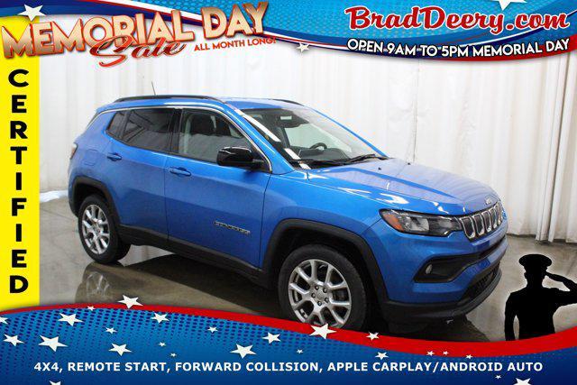 used 2022 Jeep Compass car, priced at $21,503